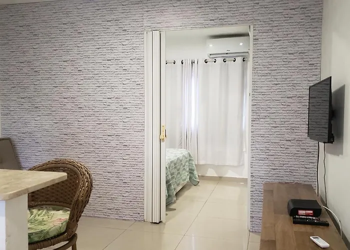 Loft Encantador Proximo A Roda Gigante,Excelente Localizacao Com Ar Condicionado